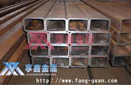幾種常用規格矩形管的橫截面物理參數