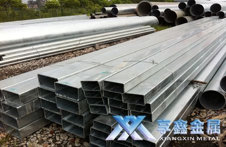 【享鑫】大孔徑鍍鋅方矩管、Q295大孔徑鍍鋅方矩管、國標大孔徑鍍鋅方矩管